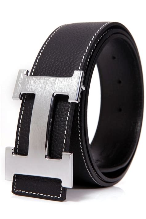 black hermes belt suit|black hermes belt white stitching.